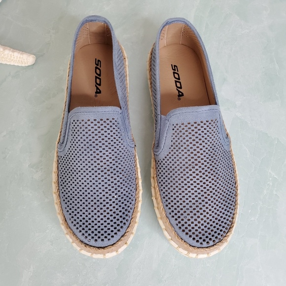 NEW Soda Blue Soda Slip On Shoes - Picture 3 of 6